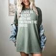 Please Be Patient With Me I'm From The 1900s Themed Women's Comfort Colors T-Shirt Berry