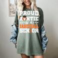 Proud Auntie Of a Basketball Senior 2026 Graduation Gifts Women's Comfort Colors T-Shirt Berry
