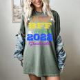 Proud Bff Of 2022 Graduate Class 2022 Graduation Family Women's Comfort Colors T-Shirt Berry