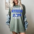 Proud BOYFRIEND Of A Class 2019 Senior Tee Graduation Women's Comfort Colors T-Shirt Berry