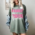 Proud Family Of a Class Of 2026 Graduate For Graduation Women's Comfort Colors T-Shirt Berry