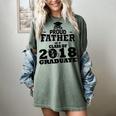 Proud Father Of A Class Of 2018 Graduate Tee Graduation Z1 Women's Comfort Colors T-Shirt Berry