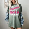 Proud Grandma Of a 2018 Senior Tshirt Graduation Women's Comfort Colors T-Shirt Berry