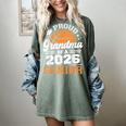 Proud Grandma Of A 2026 Senior Basketball Graduation Women's Comfort Colors T-Shirt Berry