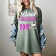Proud GRANDMA Of A Class 2019 Senior Graduation Women's Comfort Colors T-Shirt Berry