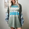 Proud Grandma Of Two 2023 Graduate Class 2023 Graduation Women's Comfort Colors T-Shirt Berry