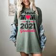 Proud Mom Of A 2021 Graduate Senior Graduation Women's Comfort Colors T-Shirt Berry