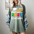 Proud Mom Of A 2023 Graduate Senior 2023 Graduation 23 Women's Comfort Colors T-Shirt Berry