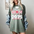Proud Mom Of a 2025 Graduate Senior Mom Family Graduation Women's Comfort Colors T-Shirt Berry