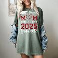Proud Mom Of 2025 Senior Graduate Matching Family Graduation Women's Comfort Colors T-Shirt Berry