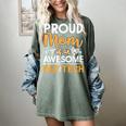 Proud Mom Of An Awesome Rad Tech Graduation Matching Family Women's Comfort Colors T-Shirt Berry