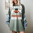 Proud Mom Of a Football Senior 2026 Graduation Gifts Women's Comfort Colors T-Shirt Berry