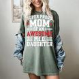 Proud Mom Of PhDaughter PhD Degree Graduate Graduation Women's Comfort Colors T-Shirt Berry