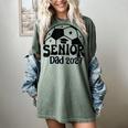 Proud Senior Dad Soccer Class Of 2027 Graduation Graduate Women's Comfort Colors T-Shirt Berry