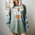 Proud Senior Tia 2026 Graduation Basketball Player Women's Comfort Colors T-Shirt Berry