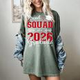 Proud Squad Of a Class Of 2026 Graduate For Graduation Women's Comfort Colors T-Shirt Berry