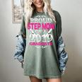 Proud Step Mom Of 2019 Graduate Class 2019 Tshirt Graduation Women's Comfort Colors T-Shirt Berry