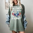 Proud US Air Force Aunt Flag Air Force Graduation Aunt Tee Women's Comfort Colors T-Shirt Berry
