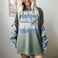 Proud Wife Of a State Trooper Police Officer Graduation Women's Comfort Colors T-Shirt Berry