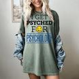 I Get Psyched For Psychology Psychologist Graduation Women's Comfort Colors T-Shirt Berry