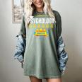 Psychology Degree Graduation Senior Celebration Grad Party Women's Comfort Colors T-Shirt Berry
