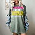 Psychology Degree Major Graduation 2024 Psychologist PsyD Women's Comfort Colors T-Shirt Berry