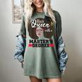 Queen Masters Degree Graduation Social Work MSW MPH Women's Comfort Colors T-Shirt Berry