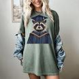 Raccoon Graduation Women's Comfort Colors T-Shirt Berry