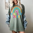 Rainbow Senior 2029 Shirt Class Of 2029 Cute Graduation Women's Comfort Colors T-Shirt Berry