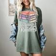 Rather Be Reading Book Lover Stack Women's Comfort Colors T-Shirt Berry Rather Be Reading Book Lover Stack Women's Comfort Colors T-Shirt Berry