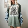 Read Books Stay Weird Introvert Book Lover Book Women's Comfort Colors T-Shirt Berry