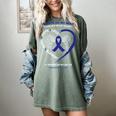 Remembrance In Memory Of My Sister Colon Cancer Awareness Women's Comfort Colors T-Shirt Berry