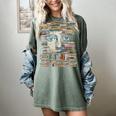 RtY Book Man Graphic Eyes Colorful Art Small Women's Comfort Colors T-Shirt Berry