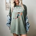 Run Like Your Book Boyfriend Is Waiting Runner Reader Women's Comfort Colors T-Shirt Berry