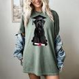 Russian Terrier Dog Graduation Cap Graduate Owner Grad Women's Comfort Colors T-Shirt Berry