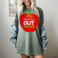 School Is Out Forever Graduation Humor Women's Comfort Colors T-Shirt Berry