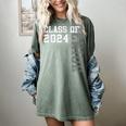 Senior 2024 Class Of 2024 Seniors Graduation 2024 Graduate Women's Comfort Colors T-Shirt Berry