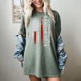 Senior 2026 American Flag Shirt USA Graduation Class Of 2026 Women's Comfort Colors T-Shirt Berry
