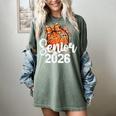 Senior Basketball Class Of 2026 Coquette Graduation Day Women's Comfort Colors T-Shirt Berry