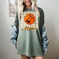 Senior Basketball Mom 2026 Basketball Graduation Women's Comfort Colors T-Shirt Berry