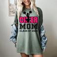 Senior Cheerleader Mom Cheer Class Of 2025 Graduation Women Women's Comfort Colors T-Shirt Berry