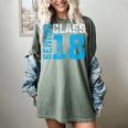 Senior Class 18 Shirt Graduation Apparel T-Shirt Women's Comfort Colors T-Shirt Berry