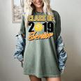 Senior Class Of 2019 Tshirt Graduation School Volleyball Women's Comfort Colors T-Shirt Berry