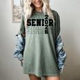 Senior Class Of 2026 Varsity Text Graduation Women's Comfort Colors T-Shirt Berry