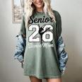 Senior Dance Mom Class Of 2026 Dancer Daughter Graduation Women's Comfort Colors T-Shirt Berry