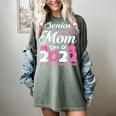 Senior Mom Of A Class Of 2022 Heart School Graduation Women's Comfort Colors T-Shirt Berry