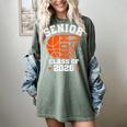 Senior Mom Class Of 2026 Basketball Graduation Women's Comfort Colors T-Shirt Berry