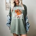 Senior Mom Class Of 2026 Coquette Bow Basketball Graduation Women's Comfort Colors T-Shirt Berry