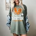 Senior Sister Class Of 2026 Basketball Graduation Heart Women's Comfort Colors T-Shirt Berry