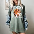 Senior Sister Class Of 2026 Coquette Basketball Graduation Women's Comfort Colors T-Shirt Berry